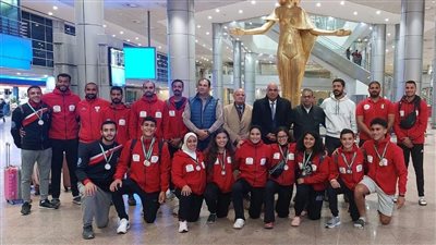 الشباب والرياضة تستقبل بعثتي رفع الأثقال والكانوي والكياك بعد مشاركتهما ببطولتي العالم وإفريقيا