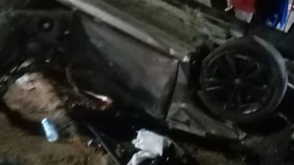 حادث تصادم سيارتين