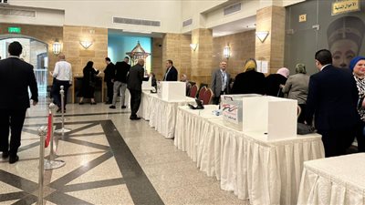 أكبر الجاليات المصرية في العالم تتوافد على المقار الانتخابية للإدلاء بأصواتهم| صور 