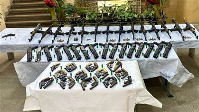 القبض على 74 تاجر سلاح بالمحافظات | صور