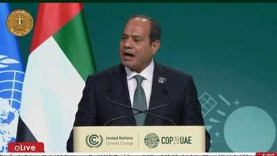 السيسي خلال مؤتمر تغير المناخ: نؤكد لشعوب العالم قدرتنا على حماية كوكب الأرض | بث مباشر