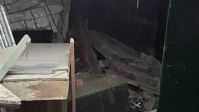 إصابة سيدة في انهيار سقف غرفة سكنية بالسيدة زينب 