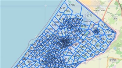 الجيش الإسرائيلي ينشر خريطة لتقسيم غزة لإجبار سكان القطاع على التهجير | بث مباشر