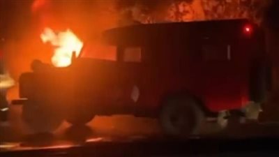 ماس كهربائي.. فنان لبناني شهير ينجو من الموت بعد حريق سيارته