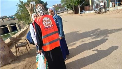 قومي المرأة بالدقهلية تنظم حملة بلدي أمانة لرفع الوعي لدى المواطنين بقرى حياة كريمة