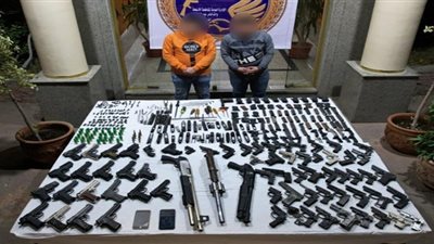 القبض على المتهمين بالإتجار في الأسلحة النارية بالقليوبية