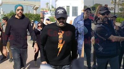 السقا والسعدني وحلمي.. نجوم الفن يهرولون خلف جنازة أشرف عبد الغفور لإلقاء نظرة الوداع على الراحل