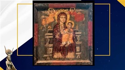 احتفالا بالكريسماس.. متحف مطار القاهرة يعرض أيقونة خشبية لـ السيدة العذراء خلال ديسمبر 