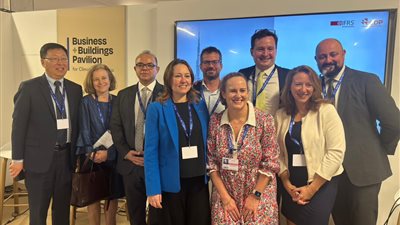 الرقابة المالية تشارك في فعاليات مؤتمر المناخ COP 28 في دبي