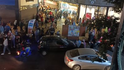 كثافات مرورية وزحام شديد في وسط البلد | صور