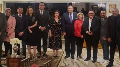 إلهام شاهين عن لقائها مع سفير مصر في تونس: تجمّعنا على حب البلد