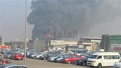حريق قرب مطار القاهرة والحماية المدنية تتدخل