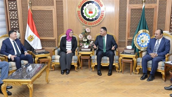 محافظ الدقهلية يستقبل