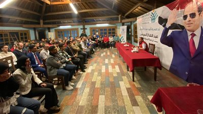 التحالف الوطني يعقد لقاء موسعا ببورسعيد.. والشباب: كلنا مع الرئيس وسوف نخرج بالآلاف في الانتخابات |صور