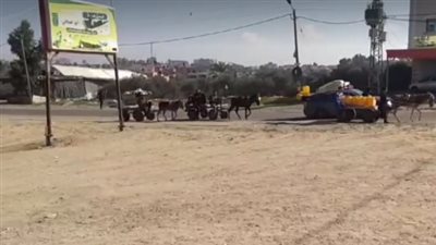 يفرون بالدراجات النارية والحمير من بطش العدوان.. إسرائيل تجبر أهالى غزة على التكدس في الجنوب.. ماذا بعد؟ 