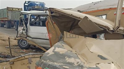 بينهم أطفال.. ننشر أسماء 19 مصابًا في حادث تصادم سيارتين بالطريق الصحراوي الغربي بالفيوم