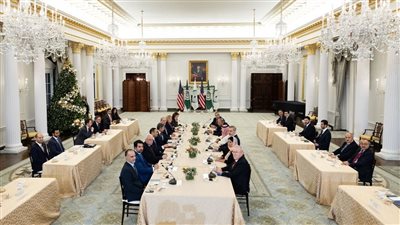 وزير الخارجية الأمريكي: ناقشت مع وفد الجامعة العربية إقامة دولة فلسطينية إلى جانب إسرائيل