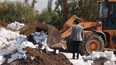 إزالة 66 حالة تعد خلال حملات مكبرة في 6 مراكز بالمنيا