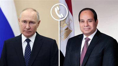 الرئيس السيسي يناقش مع نظيره الروسي الأوضاع في غزة والتحرك بجدية لوقف إطلاق النار