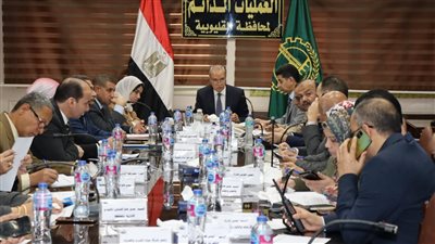 محافظ القليوبية يترأس غرفة العمليات الرئيسية للانتخابات الرئاسية