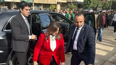  وزيرة الهجرة تدلي بصوتها في الانتخابات الرئاسية 2024