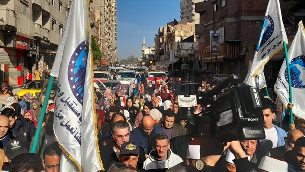 مسيرة حاشدة في محافظة