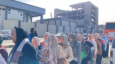 إقبال كبير من طلاب جامعة بنها للإدلاء بأصواتهم في الانتخابات الرئاسية | صور 