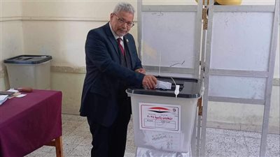 نقيب أطباء الدقهلية وأعضاء مجلس النقابة يدلون بأصواتهم في الانتخابات الرئاسية