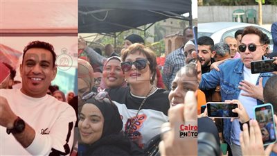 زغاريد وأغاني وطنية.. كيف ظهر النجوم في اليوم الأول للانتخابات الرئاسية 2024؟