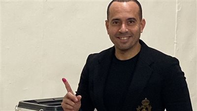 رجل الأعمال محمد زكي يدلي بصوته في الانتخابات الرئاسية 2024