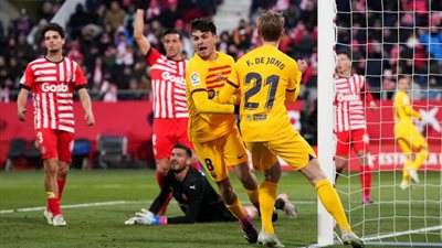 برشلونة وجيرونا في صراع على الوصافة بالدوري الإسباني