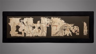 المتحف المصري يعرض بردية ساخرة تصور أنثى جرذ تخدمها القطط