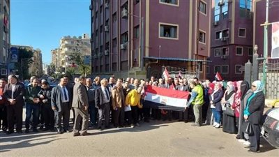 مسيرة للعاملين في الكهرباء بالدقهلية للإدلاء بأصواتهم في الانتخابات 