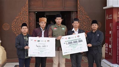 أغيثوا غزة.. إندونيسيا تتبرع لـ بيت الزكاة لدعم فلسطين