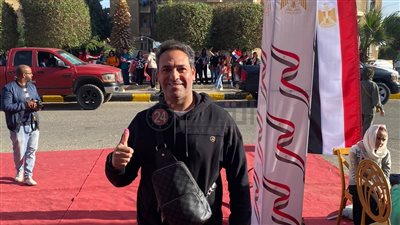 أمير عبد الحميد حارس الأهلي السابق يدلي بصوته في الانتخابات الرئاسية 2024