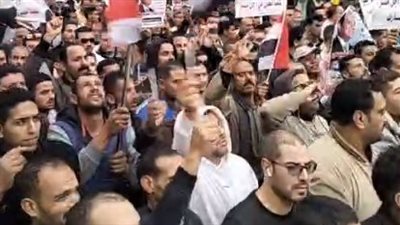 رغم سقوط الأمطار.. أهالي كفر الشيخ ينظمون مسيرة للمشاركة في الانتخابات الرئاسية | بث مباشر