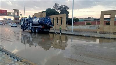 القاهرة والجيزة لمياه الشرب والصرف الصحي: سحب مياه الأمطار المتساقطة اليوم