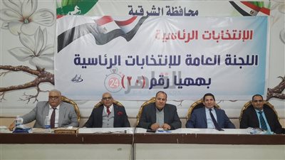 اللجنة العامة المشرفة على الانتخابات الرئاسية 2024 بشمال الشرقية تبدأ استلام المظاريف | صور