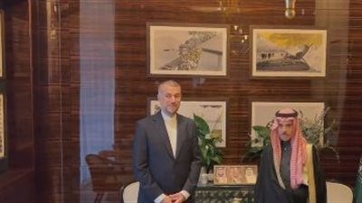 وزير الخارجية السعودي يلتقي نظيره الإيراني لبحث التطورات في غزة