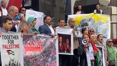 لا للتهجير.. نقابة الصحفيين تنظم وقفة تضامنية مع الشعب الفلسطيني| بث مباشر