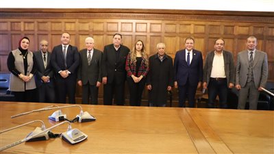 رئيس غرفة التجارة والصناعة بسرت الليبية يزور غرفة الإسكندرية لبحث سبل التعاون