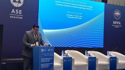 رئيس المحطات النووية: لا توجد مشكلة في تمويل برنامج توليد الكهرباء بمحطة الضبعة