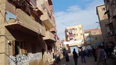 إصابة سيدة سقطت بها بلكونة منزل في المنوفية