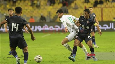 نتيجة مباراة الزمالك والمصري.. الفريق البورسعيدي يتقدم بهدف نظيف 