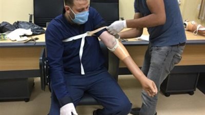 قطاع السجون ينفذ مبادرة بتركيب أطراف صناعية لسجناء (صور)