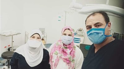 نجاح ‎ثالث حالة ولادة قيصرية لمصابة كورونا بعزل قها