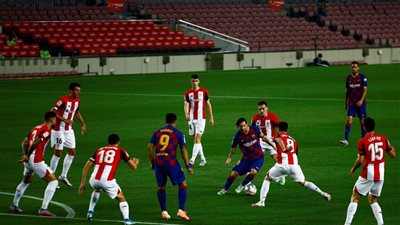 برشلونة يفوز على أتليتك بلباو ويستعيد صدارة الدوري الإسباني مؤقتا