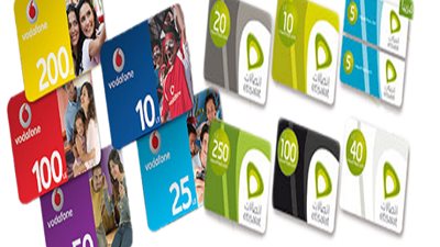 إلغاء كروت الشحن القابلة للخدش من فئة الخمسين جنيهاً وما فوقها (بيان)