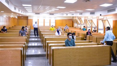 جامعة مصر للعلوم والتكنولوجيا تطبق أعلى درجات الرعاية لطلابها في امتحانات السنوات النهائية