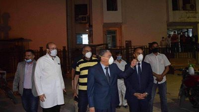 محافظ المنيا يحيل مسئول المخازن بمستشفى الحميات للتحقيق